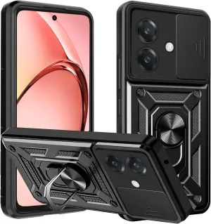 Oppo A60 5G A40 4G Case Shockproof Ring Stand Phone Camera Lens Cover