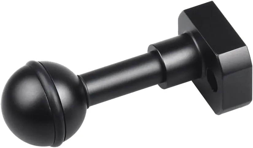 OrcaTorch M03 Ball Joint Adapter Compatible with D900V and D910V Dive Lights for Underwater Photography & Video