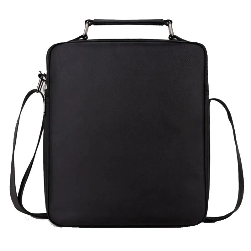 OSKA Men's Shoulder Briefcase Bags Oxford Cloth - Black