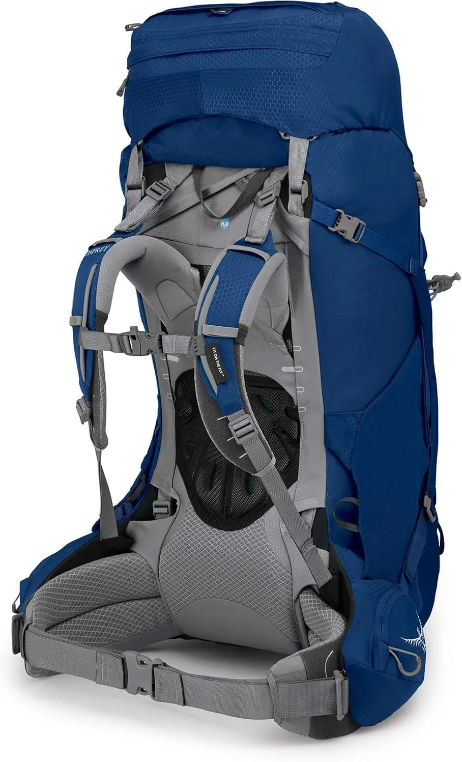 Osprey Ariel 65L Women's Backpacking Backpack, Ceramic Blue, WM/L