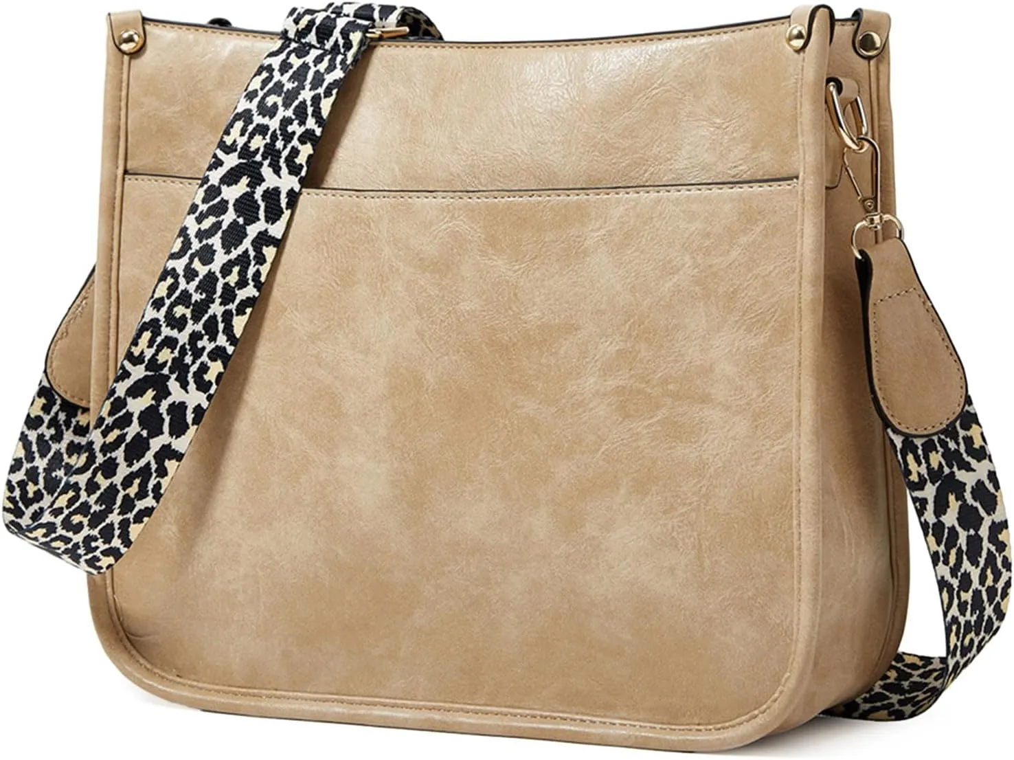 Ovida Vegan Leather Crossbody Bags for Women Hobo Purse Designer Shoulder Handbags With Guitar Strap Bucket Satchel Tote Bag