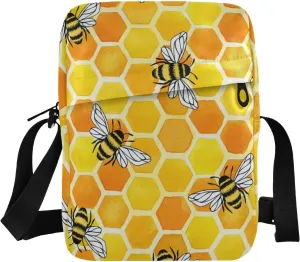 Oyihfvs Messenger Bag, Men's Crossbody Bag, Women's Crossbody Bag with Adjustable Strap
