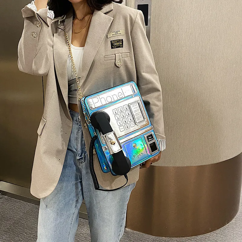 Phone Printed Crossbody Bags HB0746