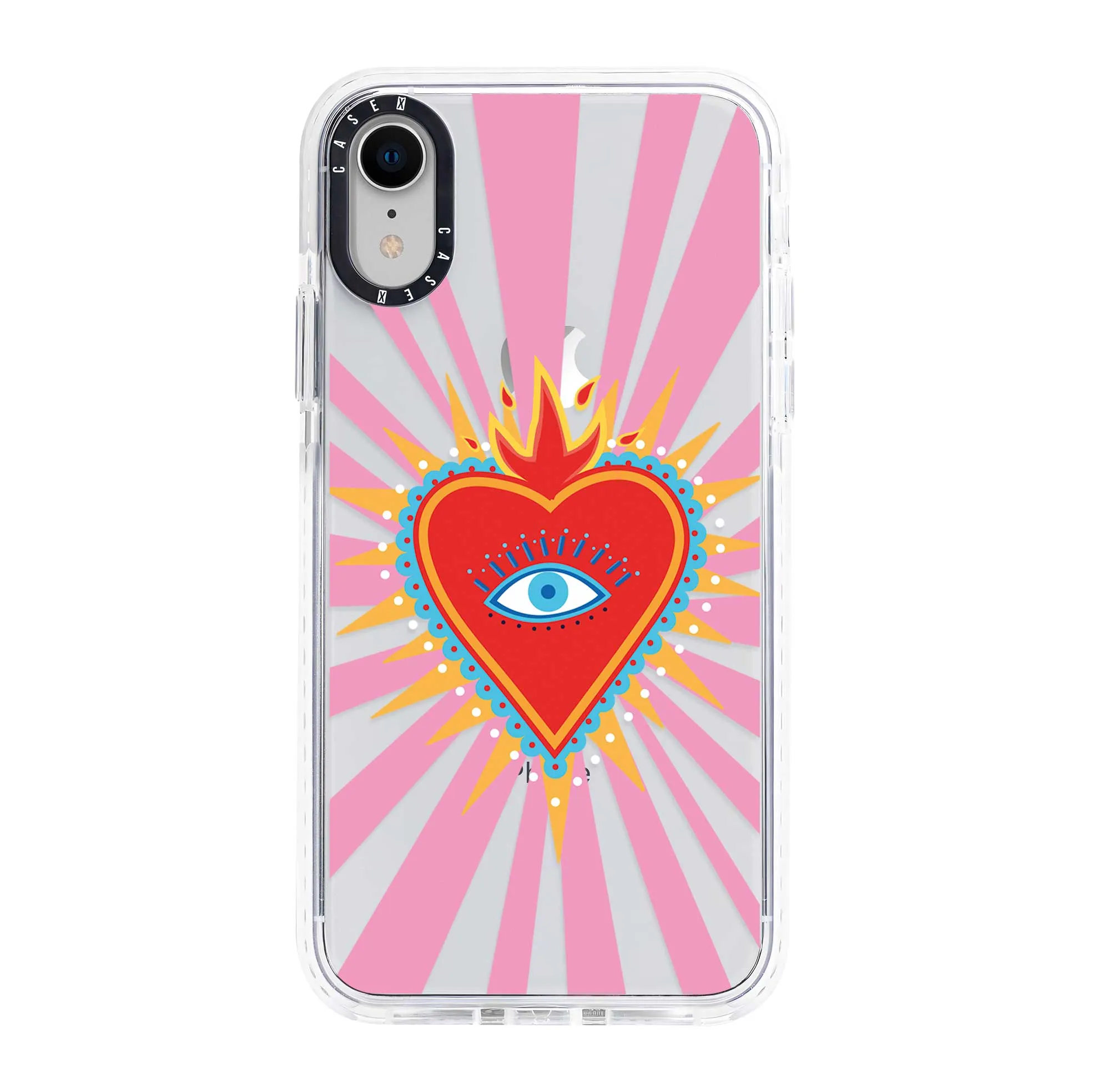 Pink Flaming Heart