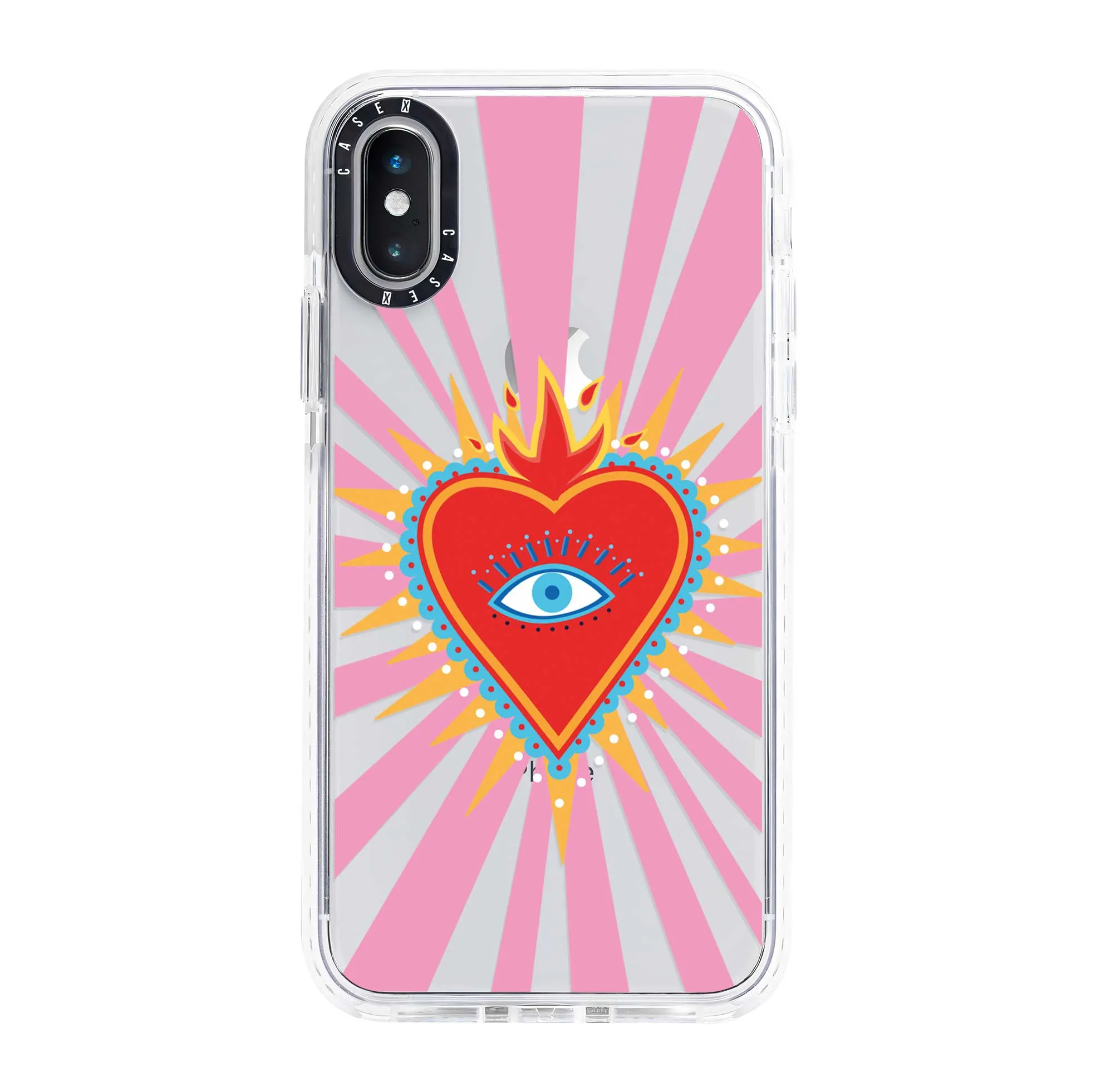 Pink Flaming Heart
