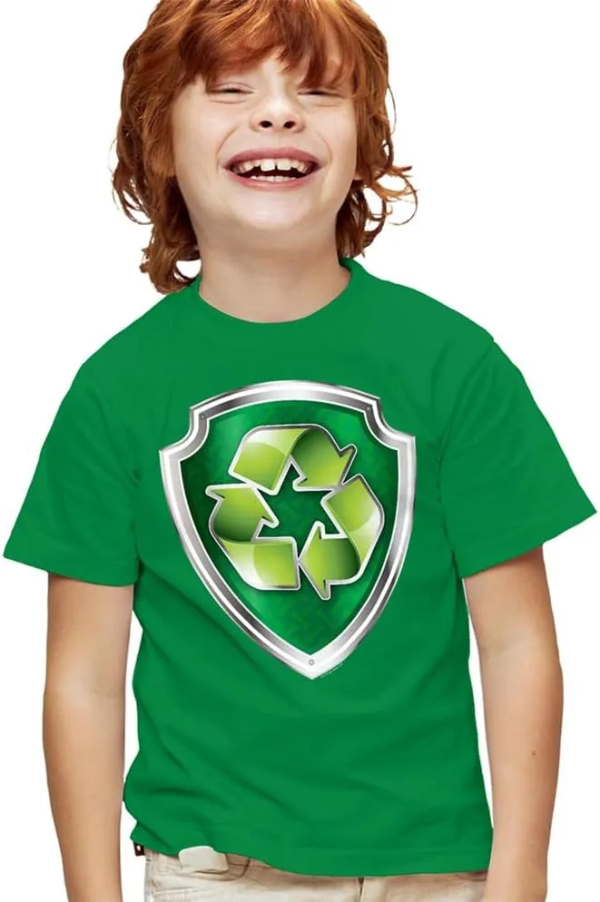 Popfunk Classic Paw Patrol Badges Kids T-Shirt for Youth Toddler Boys and Girls Collection