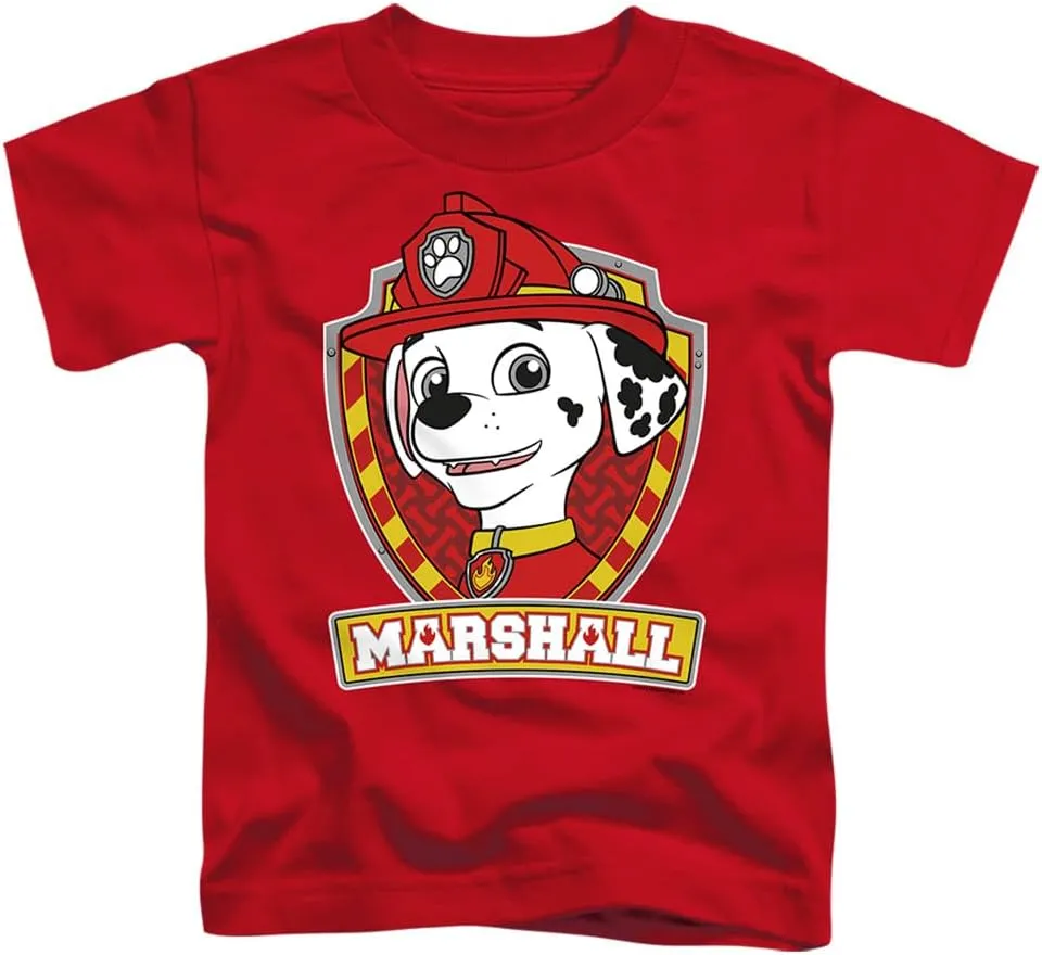 Popfunk Classic Paw Patrol Pup Shield Kids T-Shirt for Youth Toddler Boys and Girls Collection