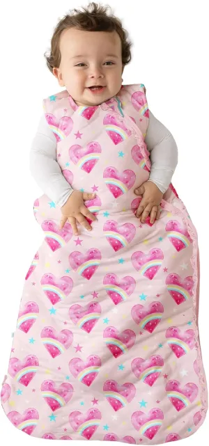 Posh Peanut Baby Sleep Sacks - Sleeveless Swaddle Sacks & Sleeping Bags - Extra Long 2 Way Zipper - 1 TOG