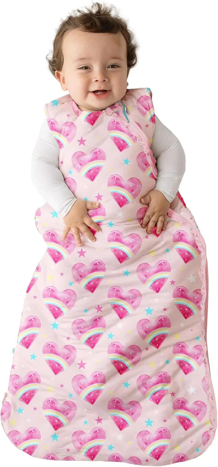 Posh Peanut Baby Sleep Sacks - Sleeveless Swaddle Sacks & Sleeping Bags - Extra Long 2 Way Zipper - 1 TOG