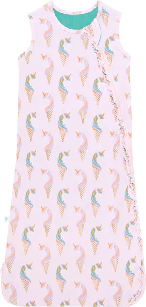 Posh Peanut Baby Sleep Sacks - Sleeveless Swaddle Sacks & Sleeping Bags - Extra Long 2 Way Zipper - 1 TOG