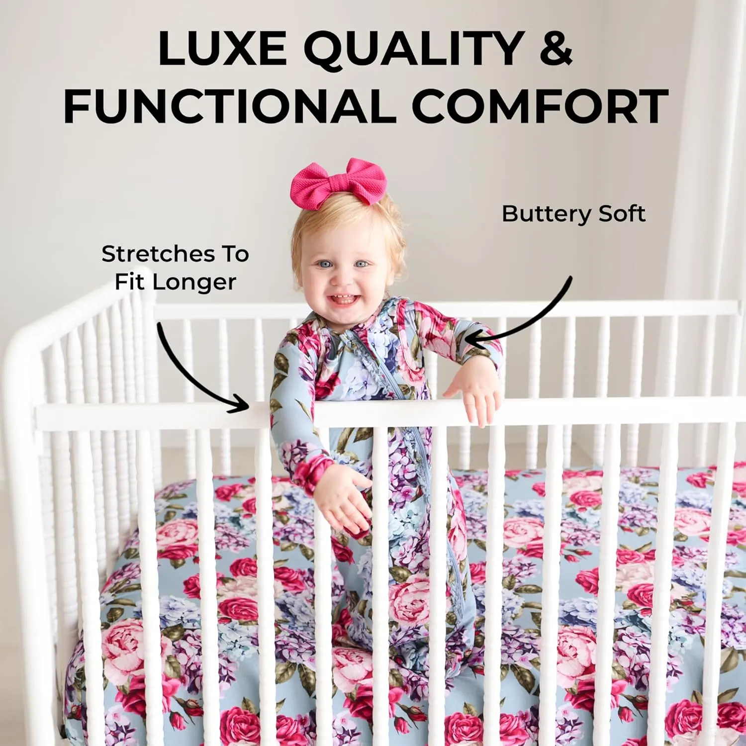 Posh Peanut Baby Sleep Sacks - Sleeveless Swaddle Sacks & Sleeping Bags - Extra Long 2 Way Zipper - 1 TOG