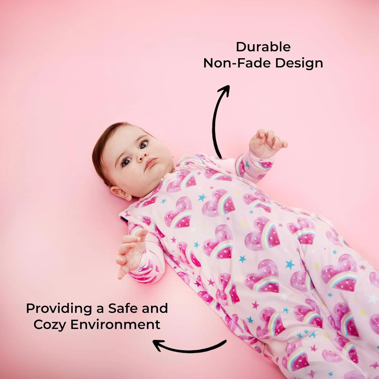 Posh Peanut Baby Sleep Sacks - Sleeveless Swaddle Sacks & Sleeping Bags - Extra Long 2 Way Zipper - 1 TOG