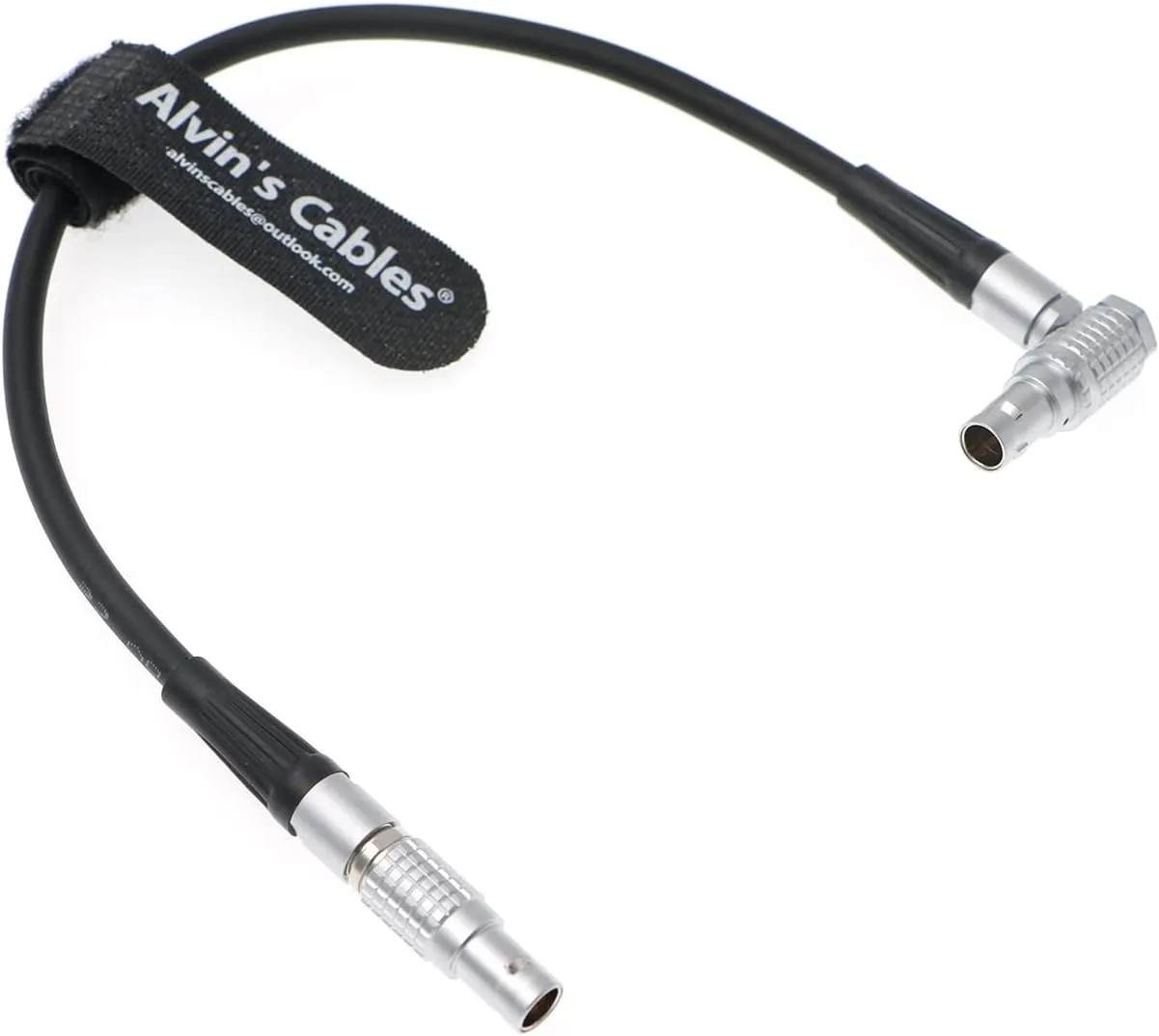 Power-Cable for ARRI|Smallhd|Teradek from Steadicam Zephyr|Archer2 Sled 3 Pin to Right Angle 2 Pin 12V Cable 30cm|12inches Alvin's Cables