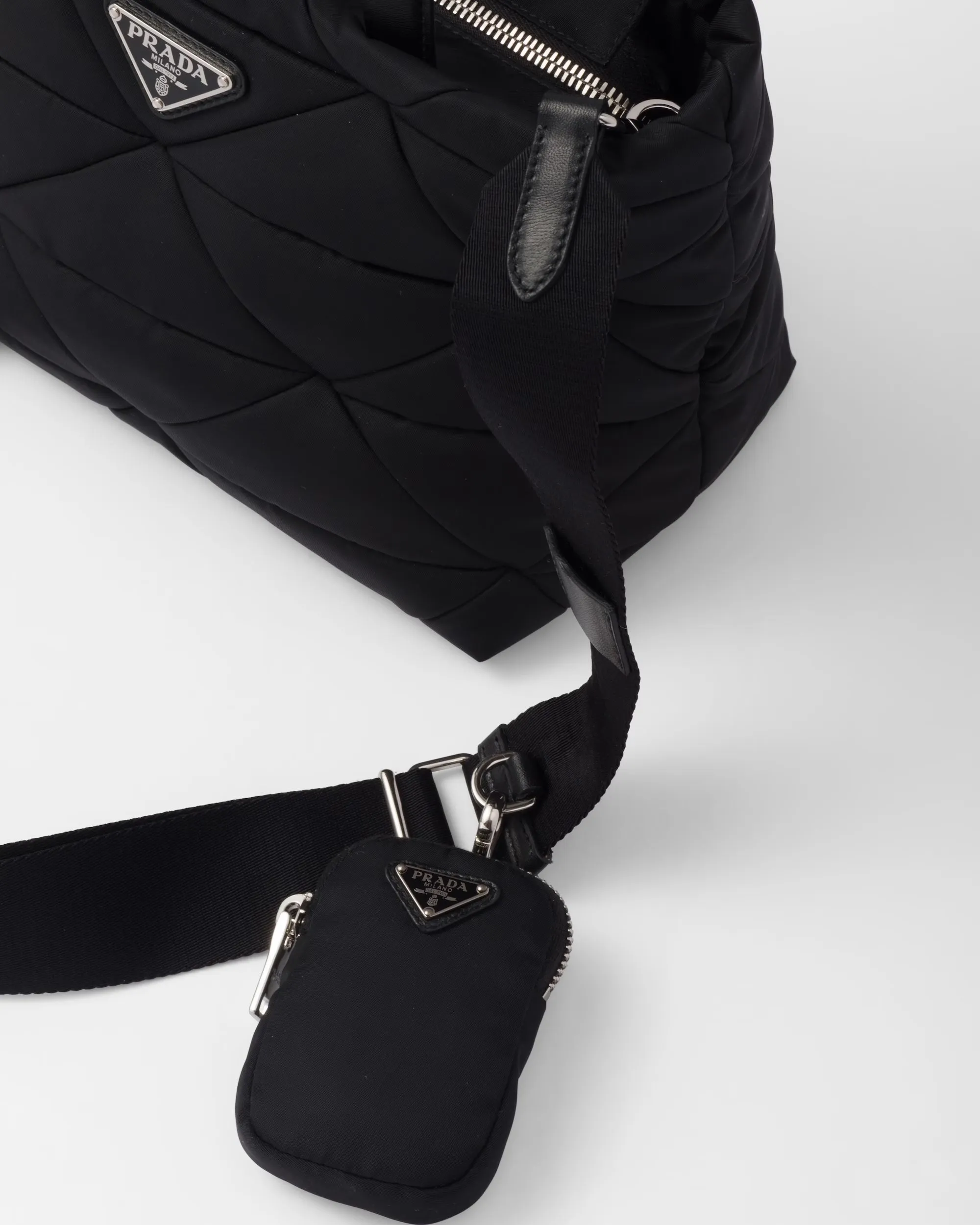 PRADA TESSUSO PADDED RE-NYLON TOTE BAG