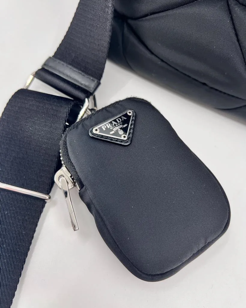 PRADA TESSUSO PADDED RE-NYLON TOTE BAG
