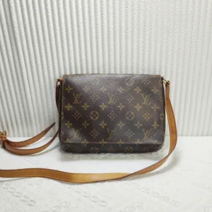 Preloved Louis Vuitton Monogram Canvas Brown Crossbody Bag 12238510
