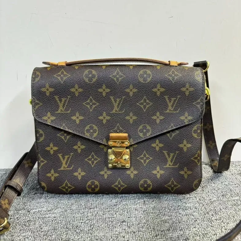 Preloved LV Louis Vuitton Monogram Metis Crossbody Bag in Brown
