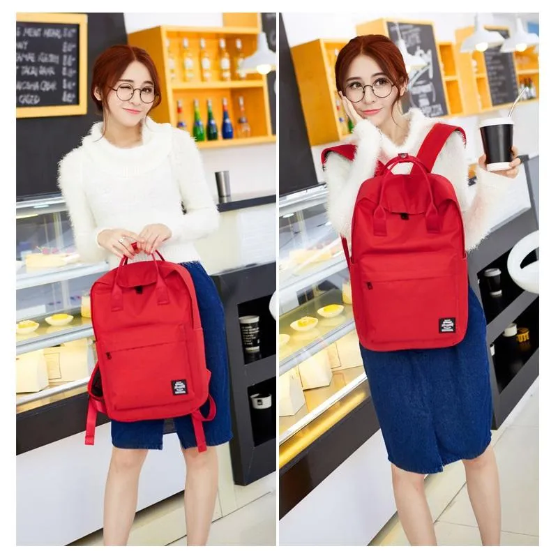 Preppy Style Oxford Travel Bags