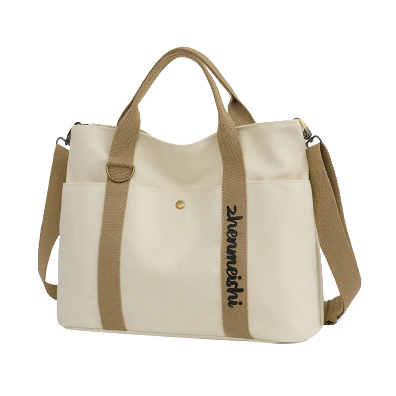 Printed Letter Crossbody Bag