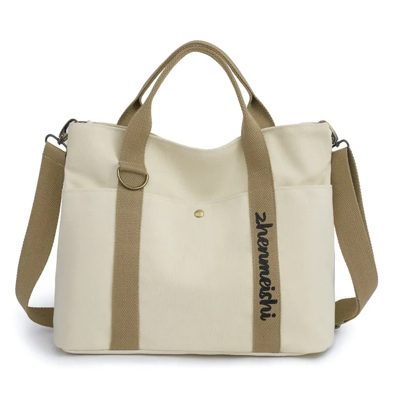 Printed Letter Crossbody Bag