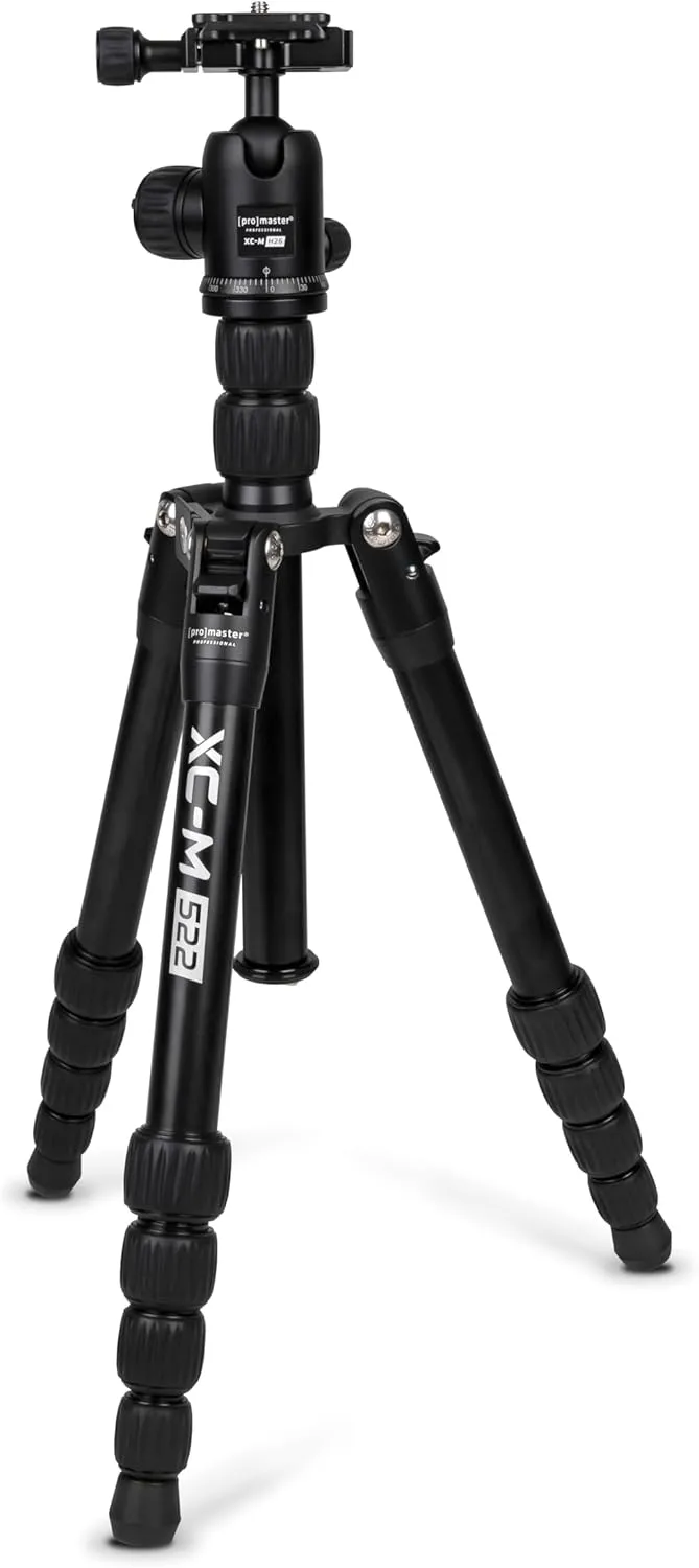 ProMaster XC-M 522K Professional Tripod Kit with Head - Black