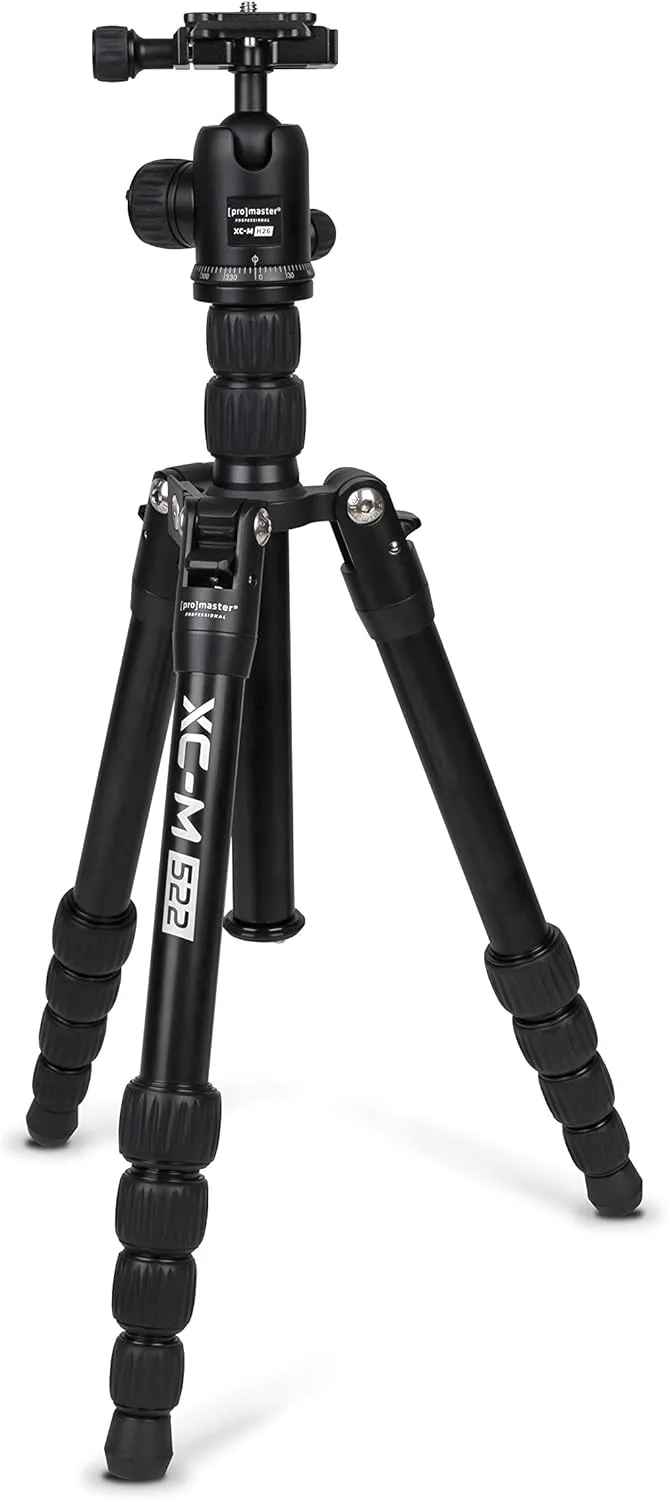ProMaster XC-M 522K Professional Tripod Kit with Head - Black