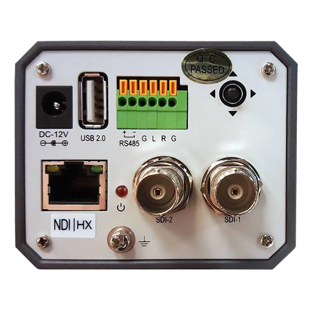 PTZOptics NDI-ZCAM-G2 1080p NDI|HX Box Camera