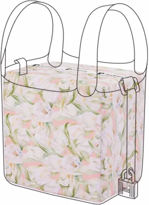 Purse Pillow Insert for Picotin 14/18/22/26 bags, Soft Memory Foam Bag Pillow, Luxury Handbag Tote Shaper (PC22,French Tulips)