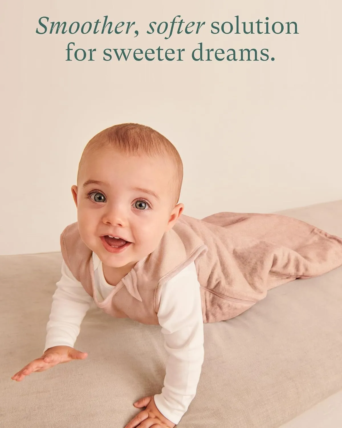 Quilted Supersoft Sleep Sack, 2.5 TOG Premium Bamboo Viscose Warm Baby Sleeping Bag, Thick Babies Wearable Blanket