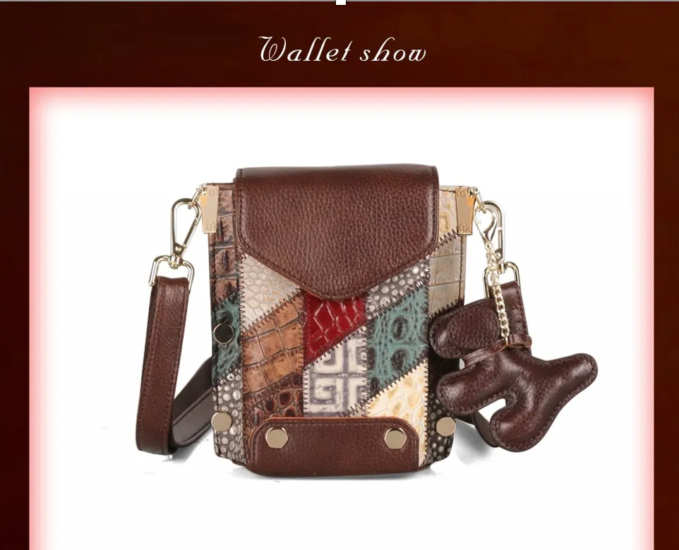 "Arna Lisa" Collection - Legend Small Genuine Leather Women Crossbody Shoulder Bag Purse Vintage Bucket Design