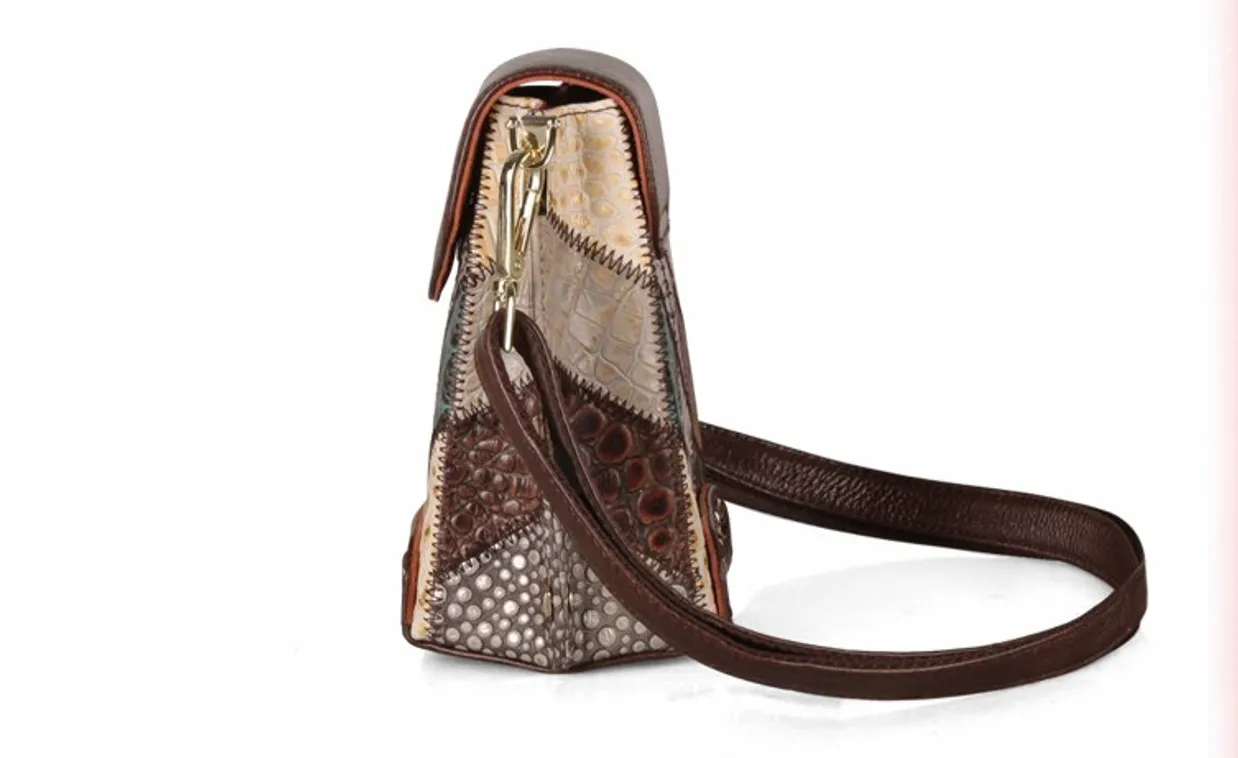 "Arna Lisa" Collection - Legend Small Genuine Leather Women Crossbody Shoulder Bag Purse Vintage Bucket Design
