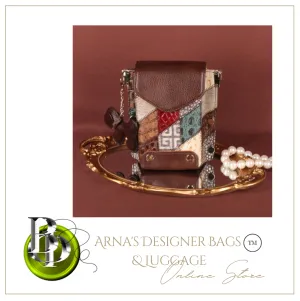 "Arna Lisa" Collection - Legend Small Genuine Leather Women Crossbody Shoulder Bag Purse Vintage Bucket Design