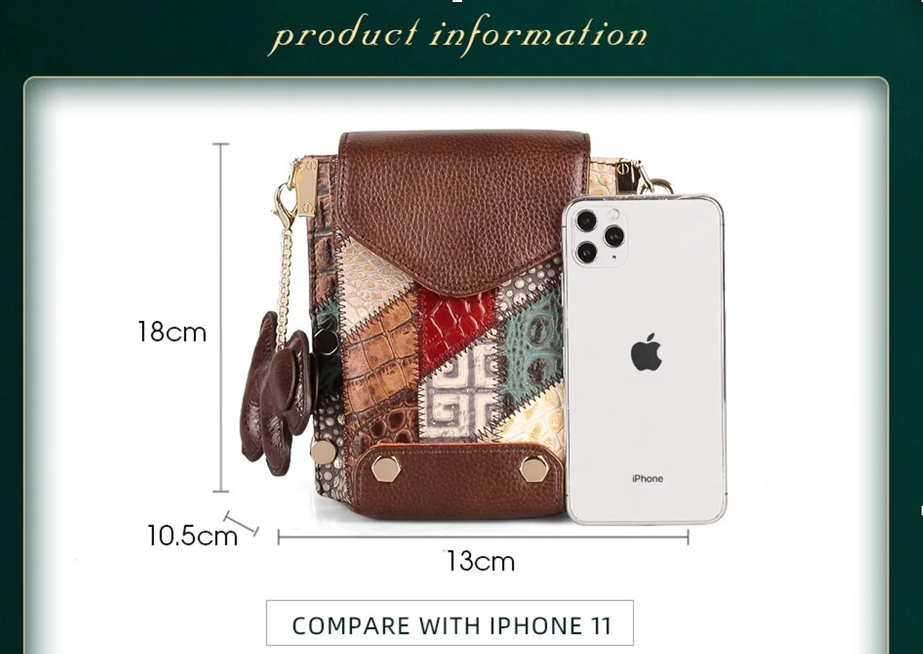 "Arna Lisa" Collection - Legend Small Genuine Leather Women Crossbody Shoulder Bag Purse Vintage Bucket Design