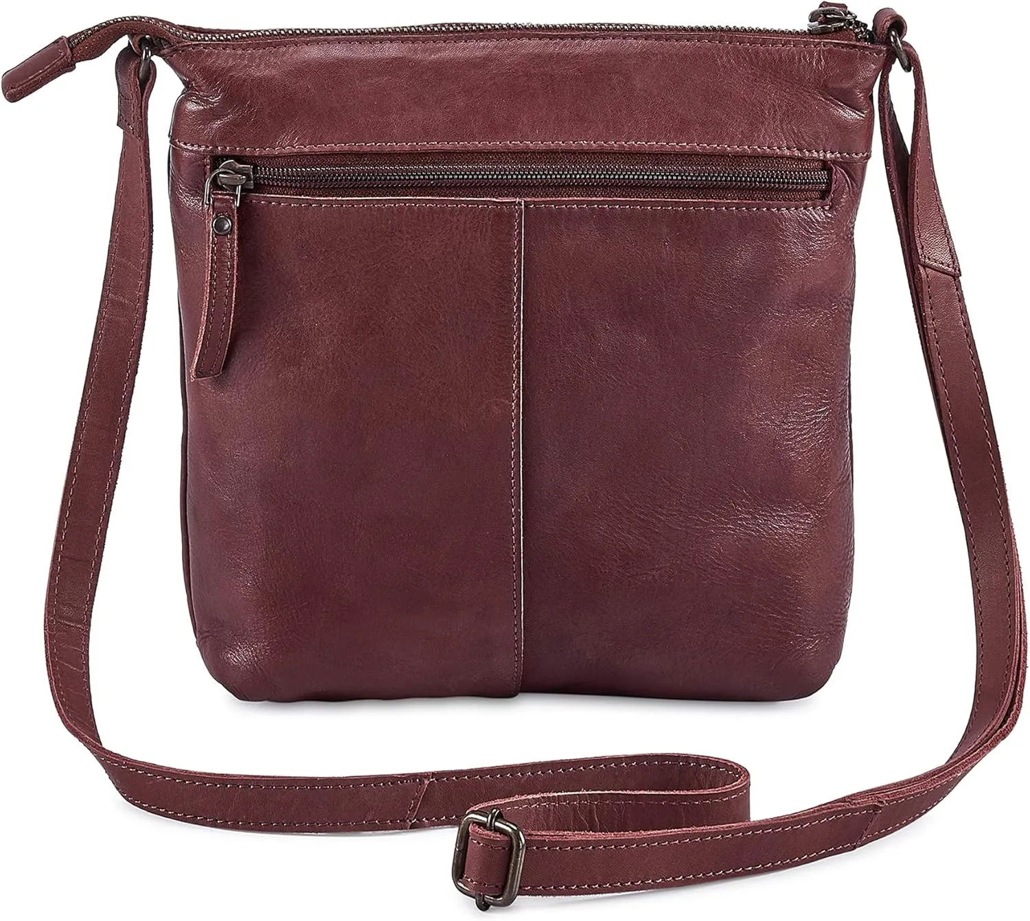 Real Leather Purse for Women Crossbody Bag Travel Shoulder Handbag Small Vintage Pocketbook