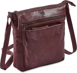 Real Leather Purse for Women Crossbody Bag Travel Shoulder Handbag Small Vintage Pocketbook