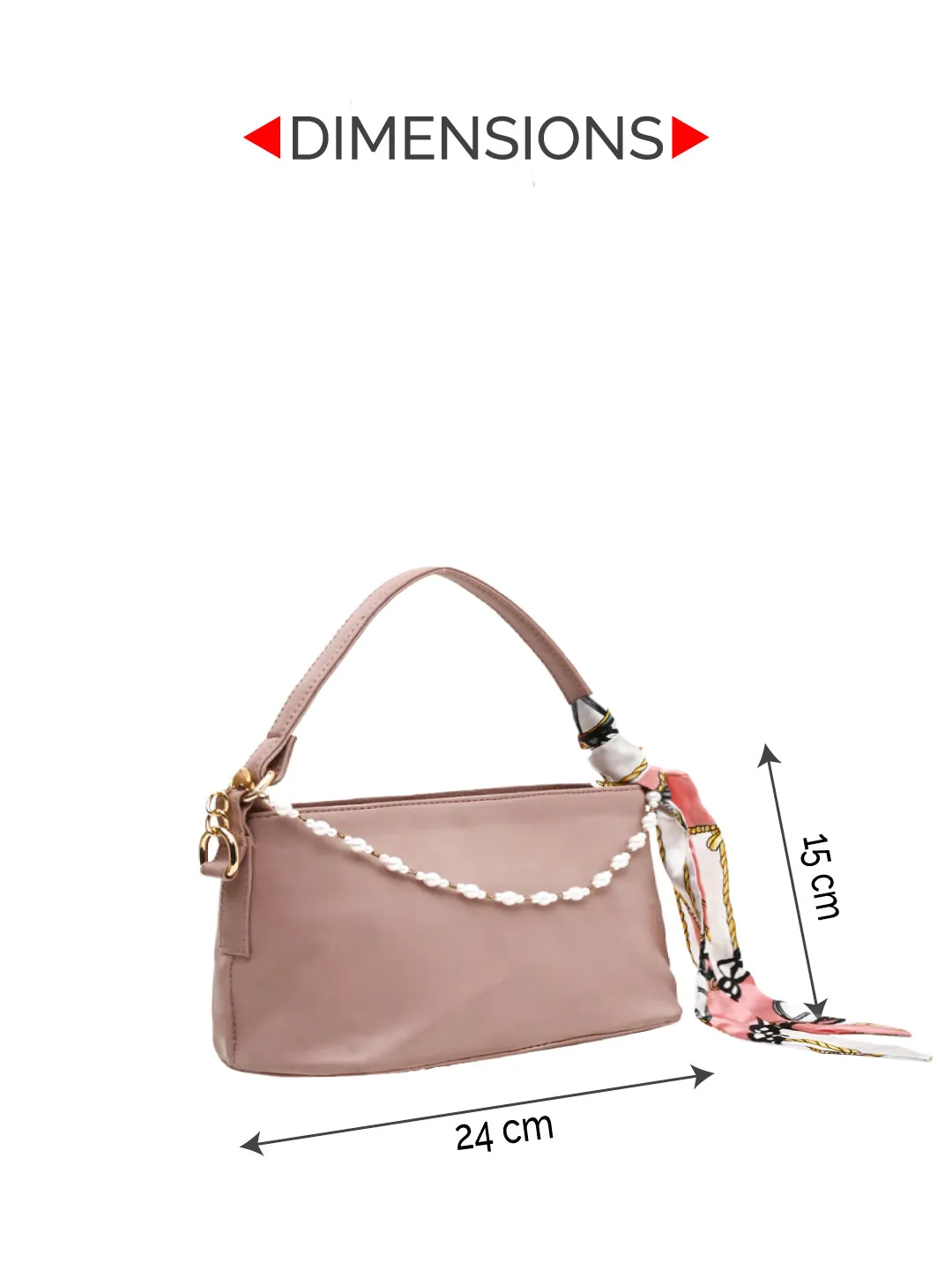 Rocia By Regal Pink Women Small Printed Handle Bag
