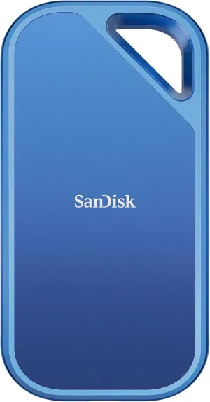SanDisk 2TB Creator Pro Portable SSD - Up to 2000MB/s, for Laptops and Computers, USB-C, USB 3.2 Gen 2x2, IP65 Water and Dust Resistance, 1 Month of Adobe Creative Cloud Included - SDSSDE81C-2T00-G25