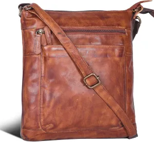 SERGA Real Vintage Leather Crossbody Sling Bag For Women & Girls