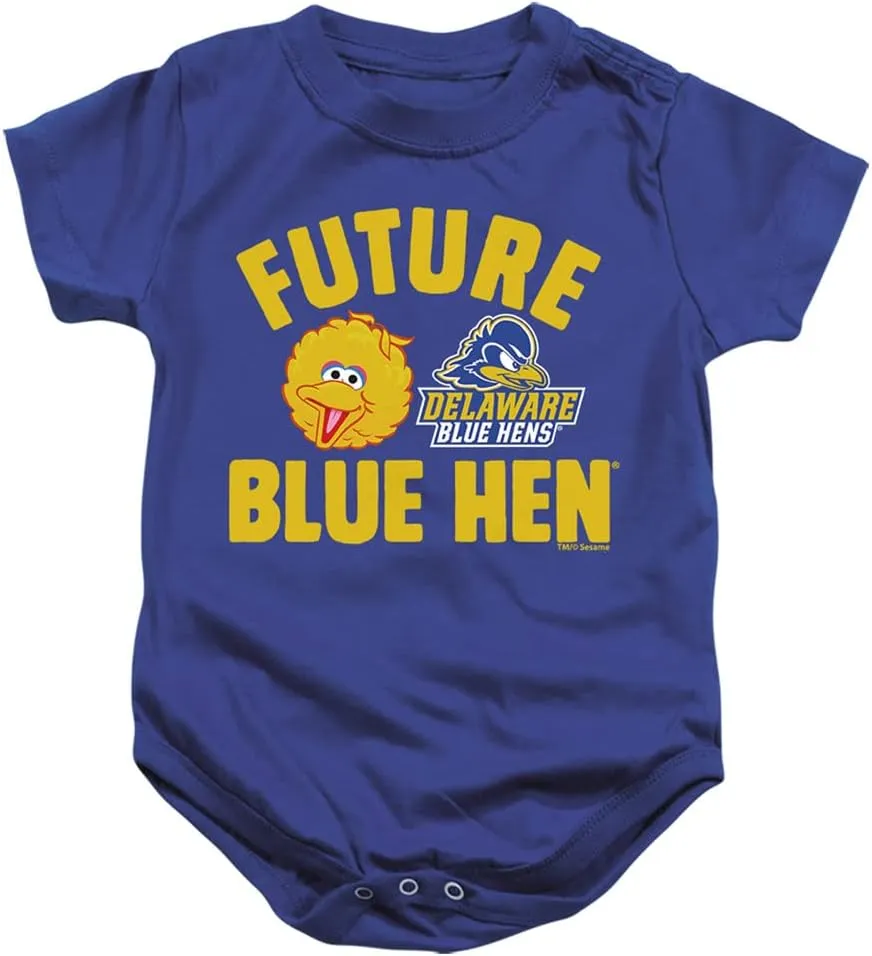 Sesame Street Collegiate Official Future College Student Unisex Infant Snap Suit for Baby Collection
