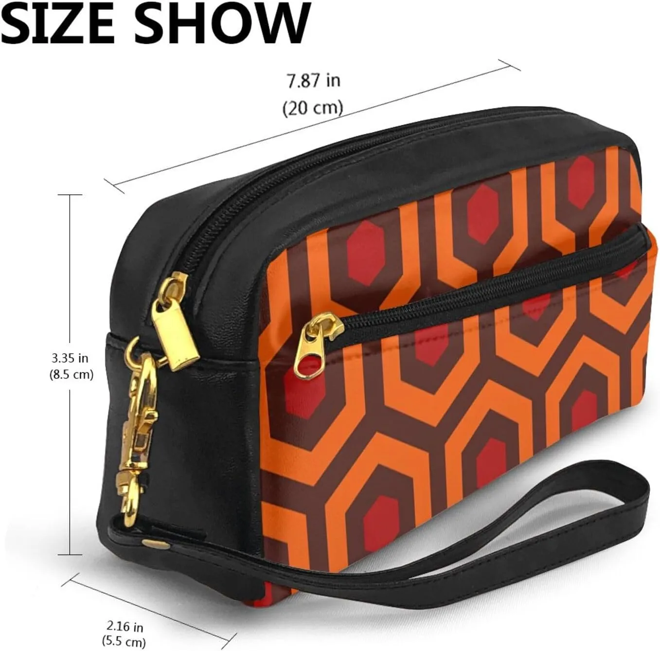 Shining Overlook Makeup Bag Travel Cosmetic Bag,Make Up Bags For Women Makeup Organizer Case,Travel Essentials