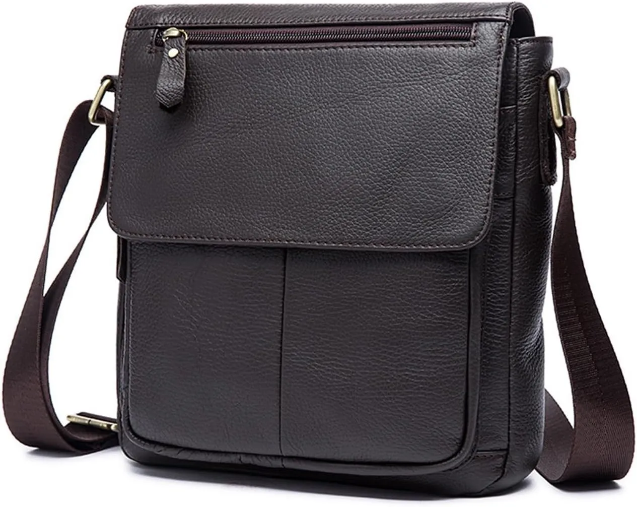 Shoulder Bag For Men Crossbody Top Layer Casual Bag Cover Type Shoulder Bag For Men