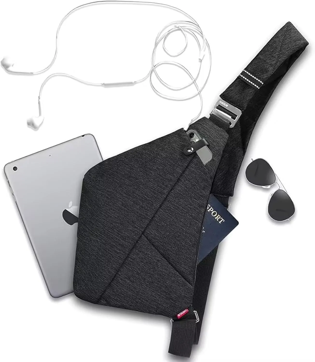 Sling Bag for Men, Crossbody Bag Shoulder Bag for Men Anti-theft Bag for Travel Casual