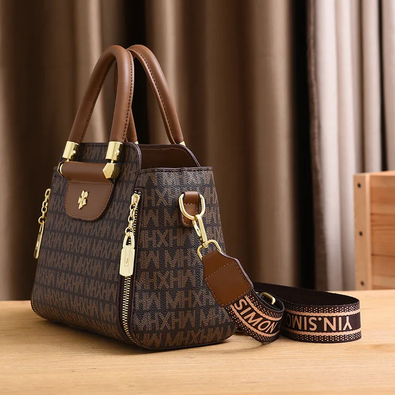 Slouchy Women's Elegant Personalized Printed Fashion Shoulder Bags