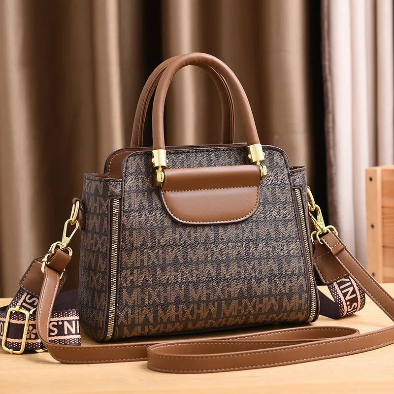 Slouchy Women's Elegant Personalized Printed Fashion Shoulder Bags