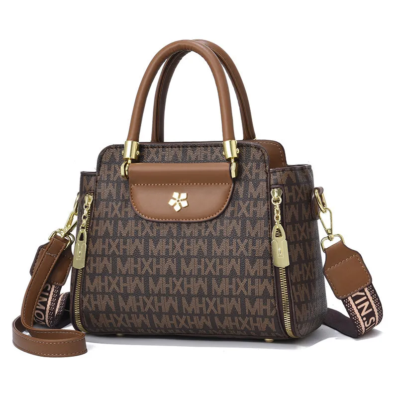 Slouchy Women's Elegant Personalized Printed Fashion Shoulder Bags