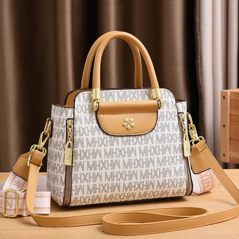 Slouchy Women's Elegant Personalized Printed Fashion Shoulder Bags