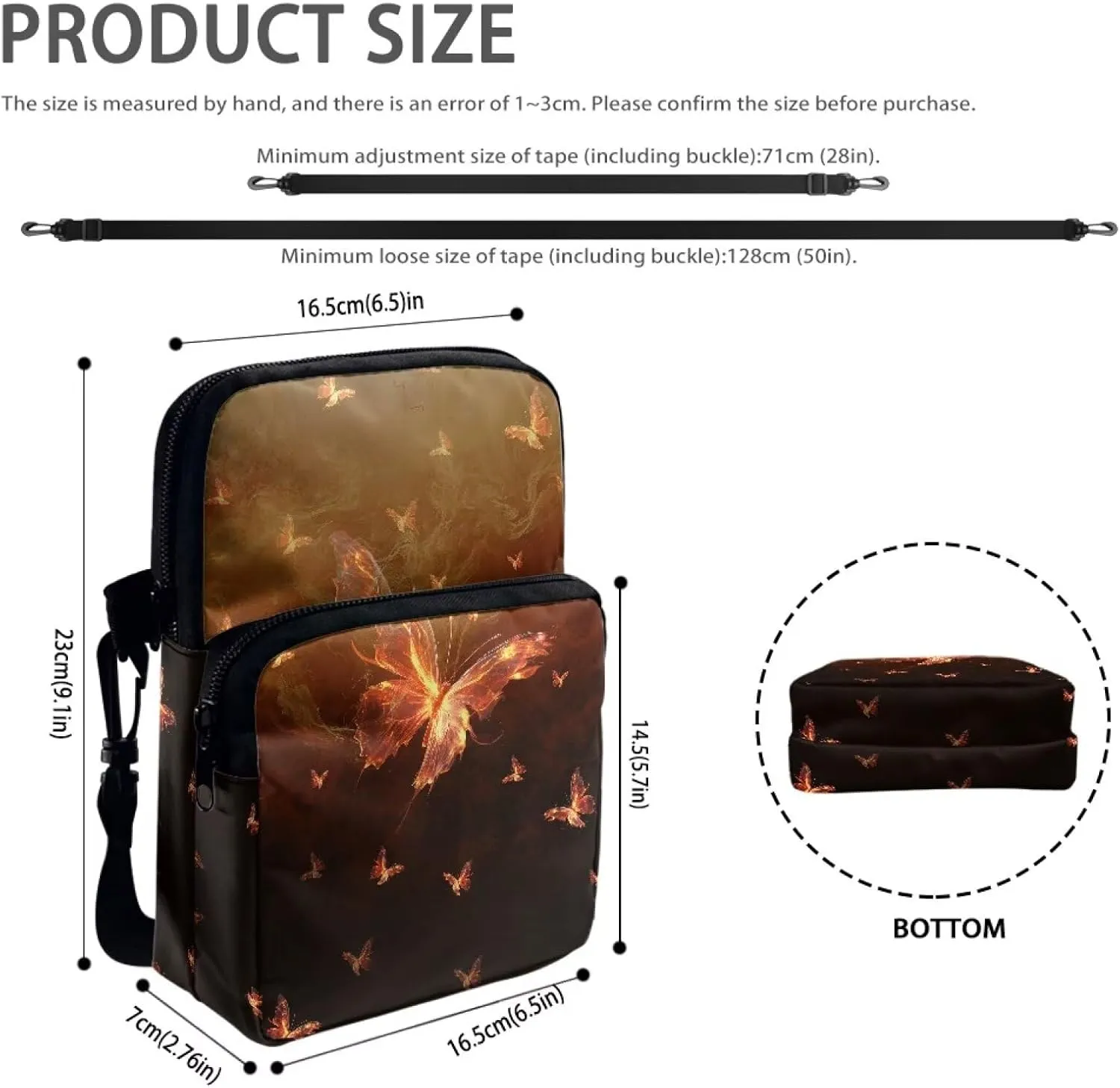Small Crossbody Bags for Women Men Small Messenger Bag Purses Fanny Pack Wallet Bag Coin Purse Backpack Handbags