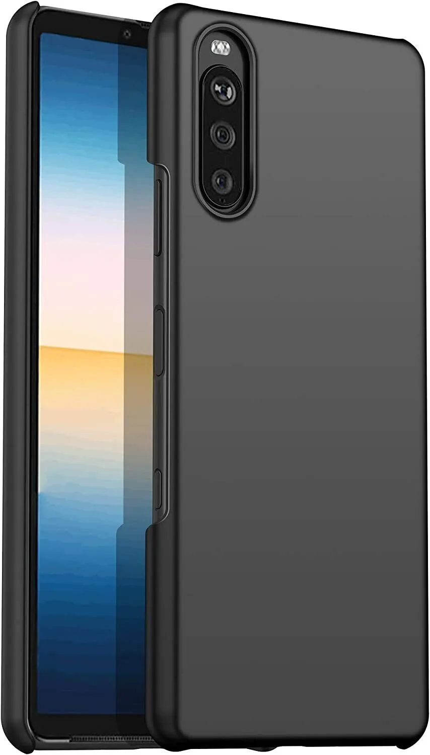 Sony Xperia 10 IV Case Ultra Slim Hard Back Cover - Matte Black
