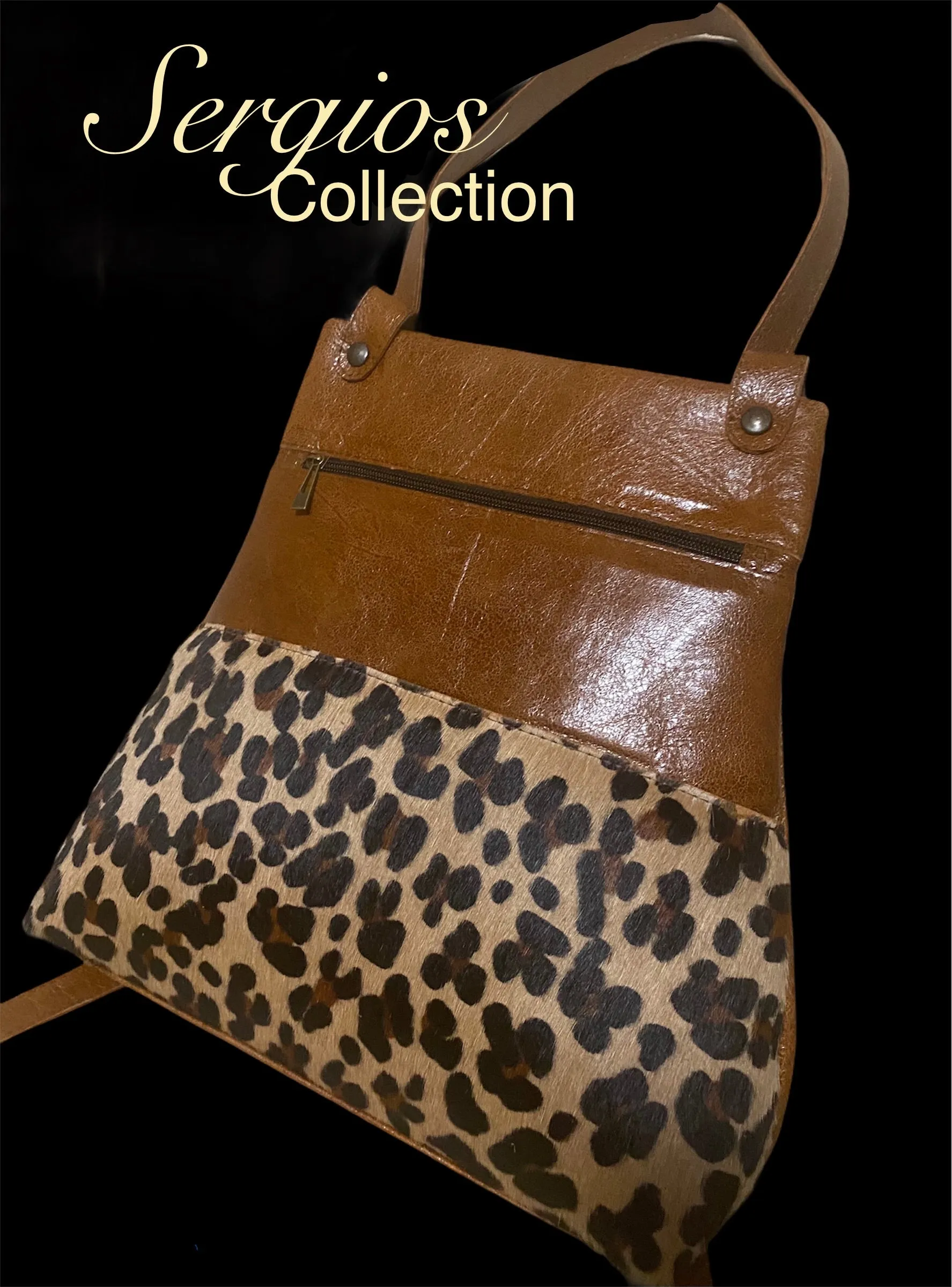 Sophisticated Cowhide Backpack