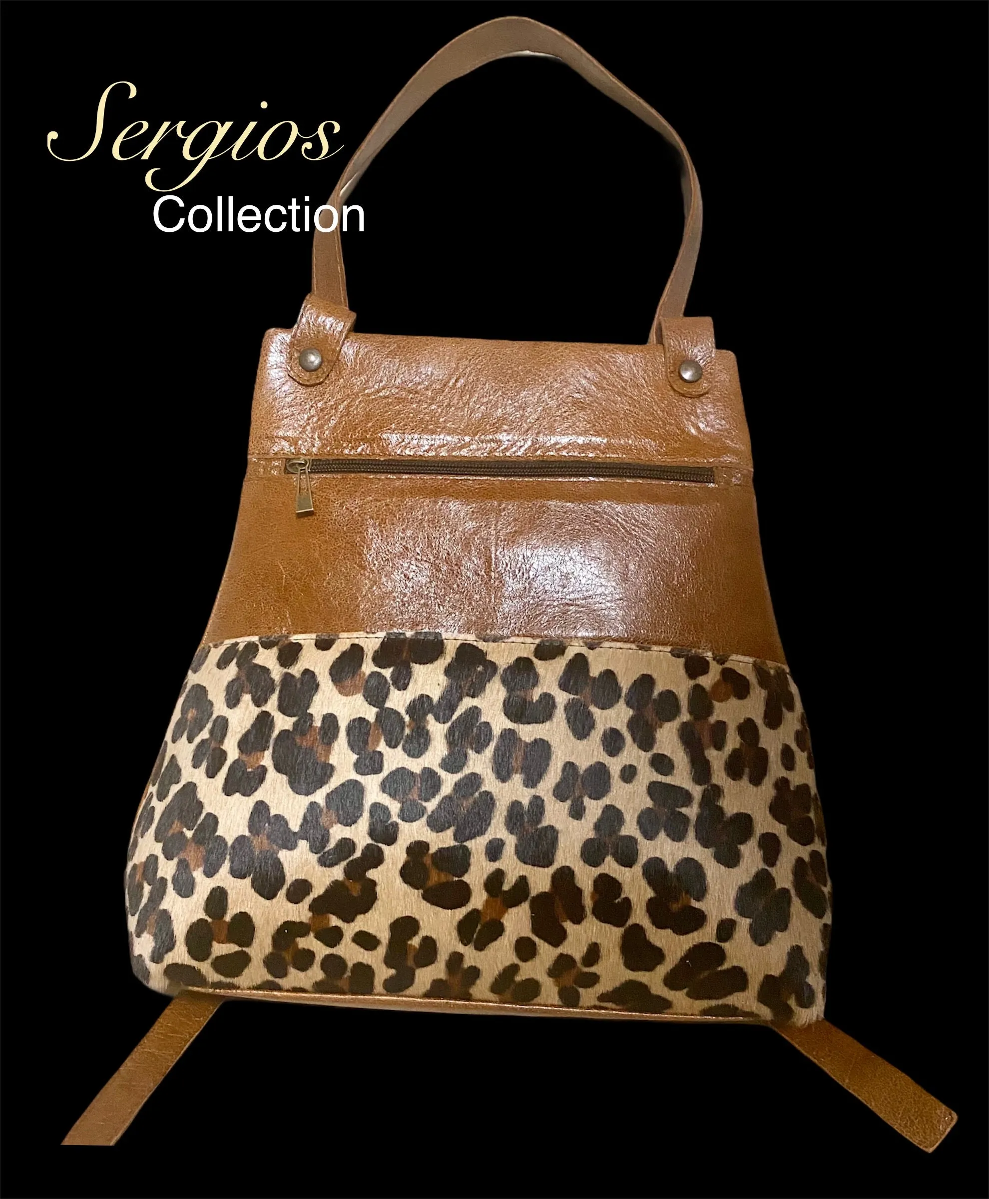 Sophisticated Cowhide Backpack